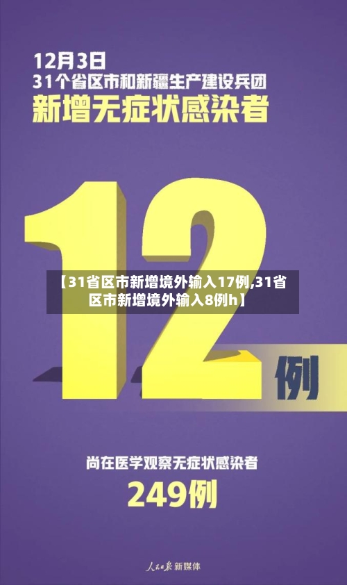 【31省区市新增境外输入17例,31省区市新增境外输入8例h】-第2张图片