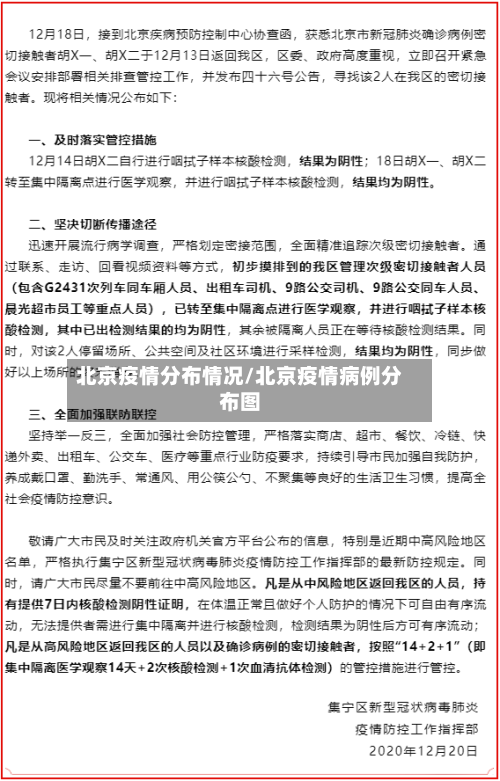 北京疫情分布情况/北京疫情病例分布图-第2张图片