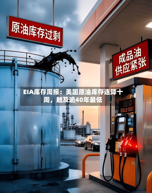 EIA库存周报：美国原油库存连降十周，触及逾40年最低-第2张图片