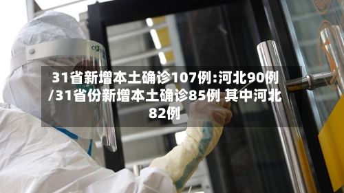 31省新增本土确诊107例:河北90例/31省份新增本土确诊85例 其中河北82例