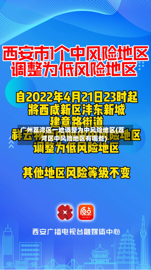 广州荔湾区一地调整为中风险地区(荔湾区中风险地区有哪些)
