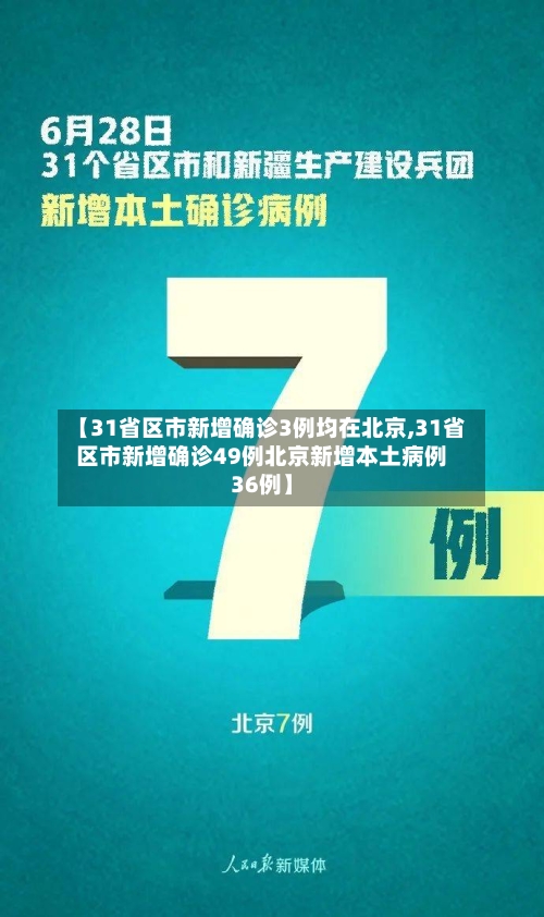 【31省区市新增确诊3例均在北京,31省区市新增确诊49例北京新增本土病例36例】-第2张图片