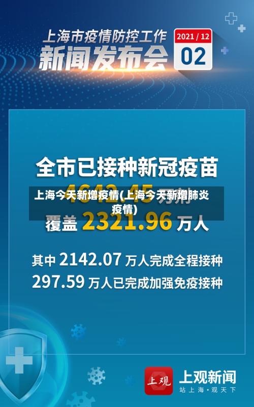 上海今天新增疫情(上海今天新增肺炎疫情)-第2张图片