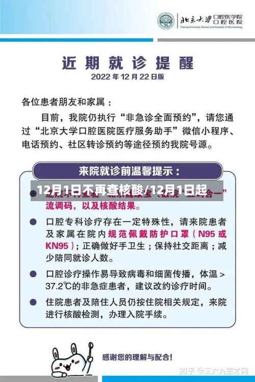 12月1日不再查核酸/12月1日起-第2张图片