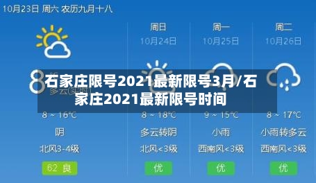 石家庄限号2021最新限号3月/石家庄2021最新限号时间-第2张图片
