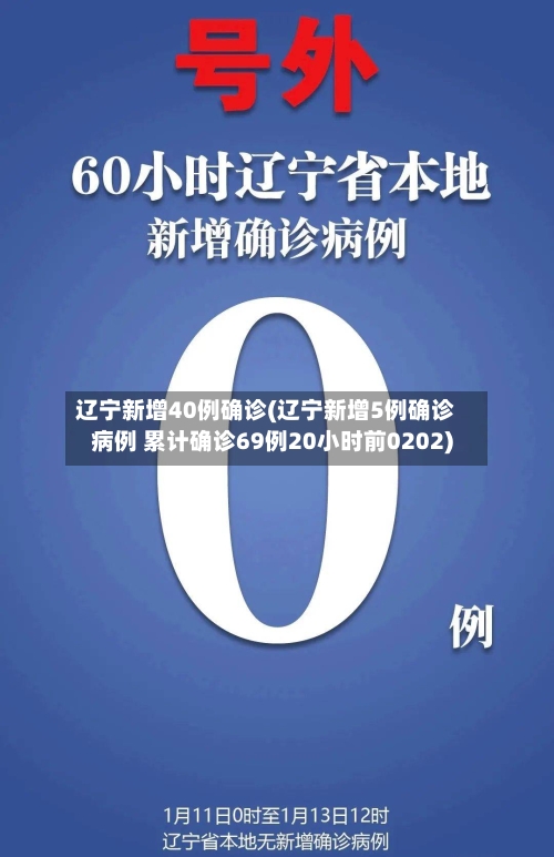 辽宁新增40例确诊(辽宁新增5例确诊病例 累计确诊69例20小时前0202)