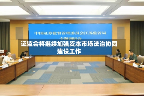 证监会将继续加强资本市场法治协同建设工作-第2张图片