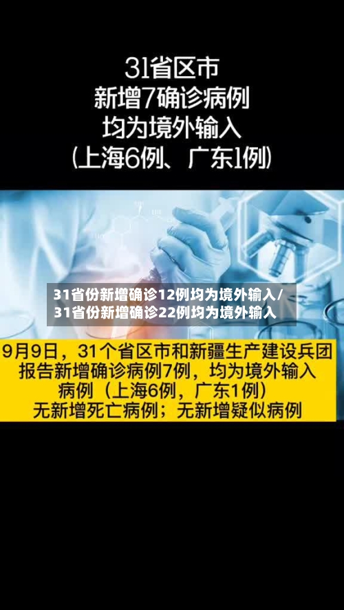 31省份新增确诊12例均为境外输入/31省份新增确诊22例均为境外输入