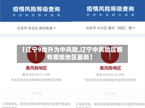 【辽宁9地升为中风险,辽宁中风险区都有哪些地区最新】