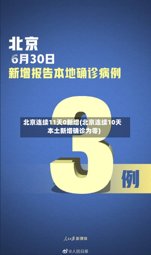 北京连续11天0新增(北京连续10天本土新增确诊为零)