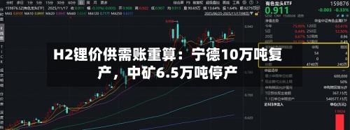 H2锂价供需账重算：宁德10万吨复产，中矿6.5万吨停产-第3张图片