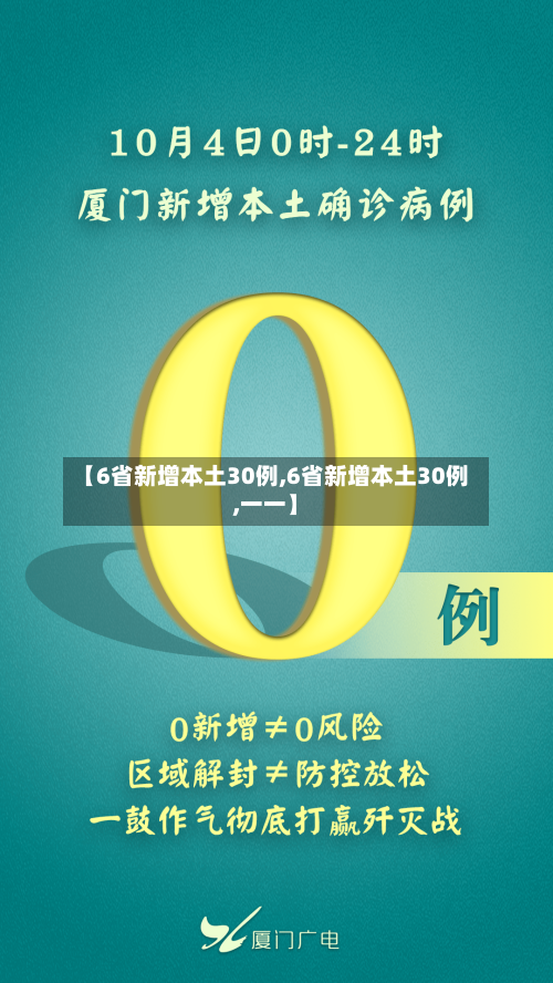 【6省新增本土30例,6省新增本土30例,一一】-第2张图片