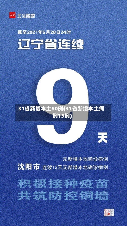 31省新增本土60例(31省新增本土病例13例)-第2张图片