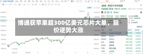 博通获苹果超300亿美元芯片大单，股价逆势大涨-第2张图片