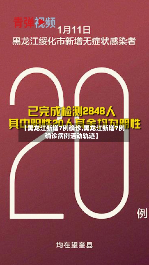 【黑龙江新增7例确诊,黑龙江新增7例确诊病例活动轨迹】-第3张图片