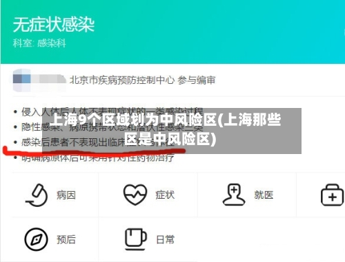 上海9个区域划为中风险区(上海那些区是中风险区)-第2张图片