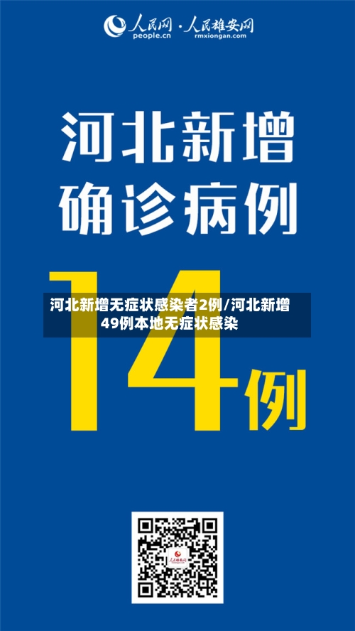 河北新增无症状感染者2例/河北新增49例本地无症状感染