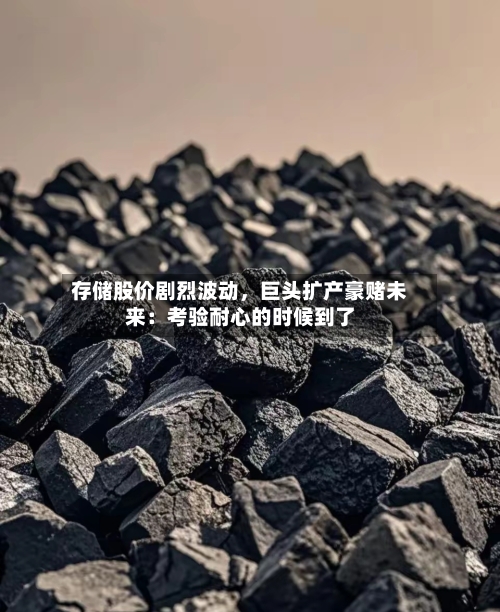 存储股价剧烈波动，巨头扩产豪赌未来：考验耐心的时候到了-第2张图片