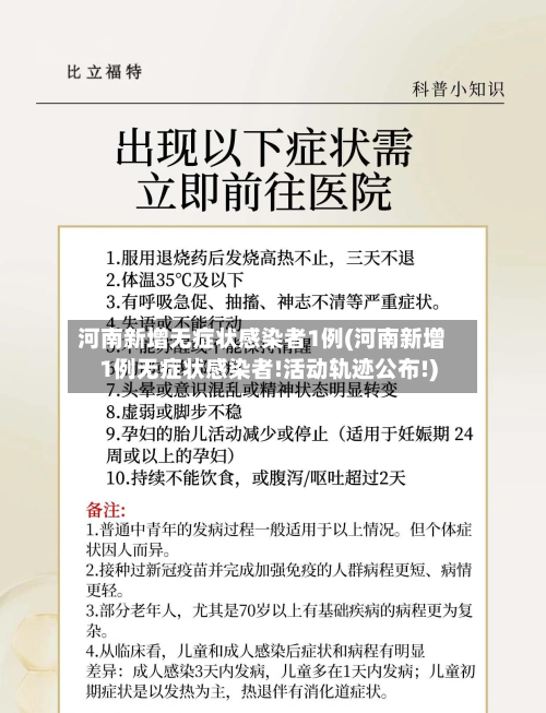 河南新增无症状感染者1例(河南新增1例无症状感染者!活动轨迹公布!)-第2张图片