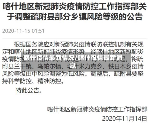 喀什疫情最新情况/喀什役情最新消息