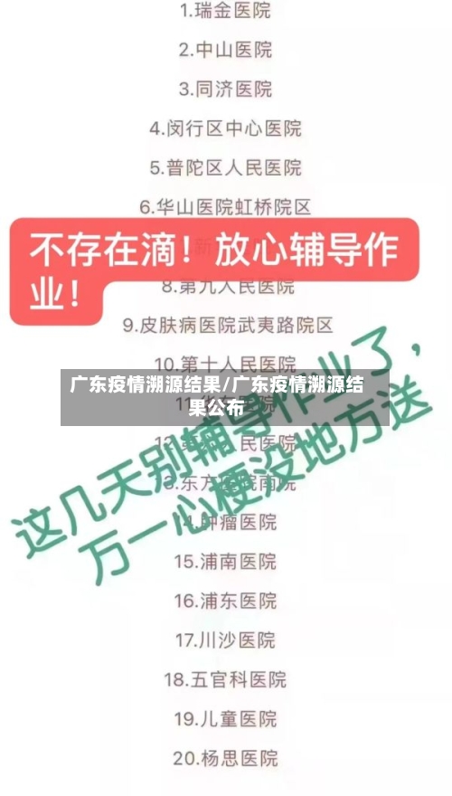 广东疫情溯源结果/广东疫情溯源结果公布-第3张图片