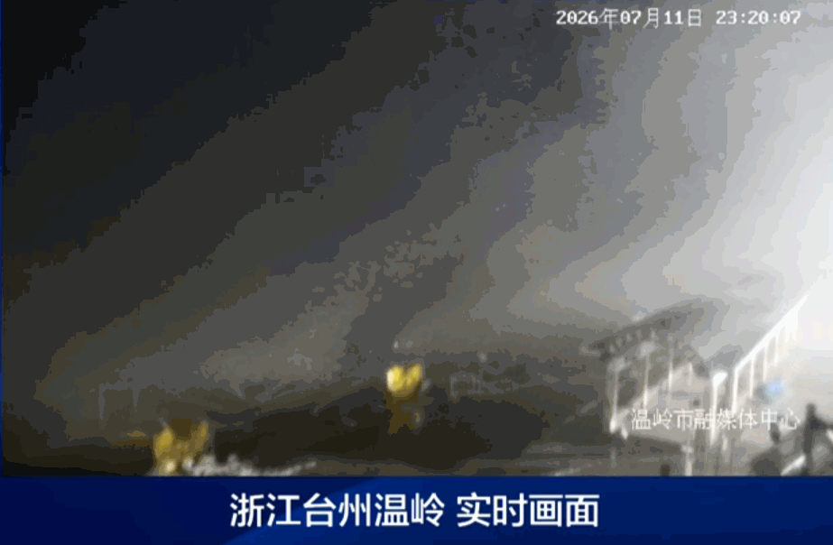 “巴威”最新路径公布！0时在浙江乐清二次登陆	，5时减弱为强热带风暴，中心最大风力11级
